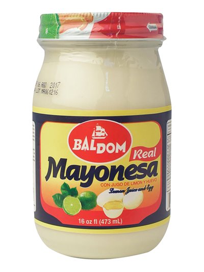 14044 - Baldom Mayonnaise - 16oz. (Case of 12) - Box:  - Loc: H8