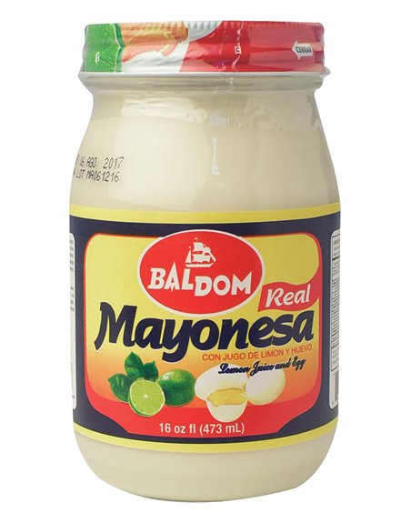 14044 - Baldom Mayonnaise - 16oz. (Case of 12) - Box:  - Loc: H8