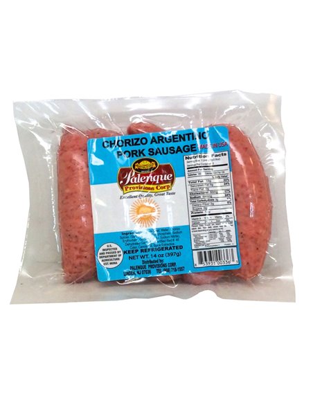 14780 - Palenque Chorizo Argentino - 14 oz. - Box:  - Loc: NV-12
