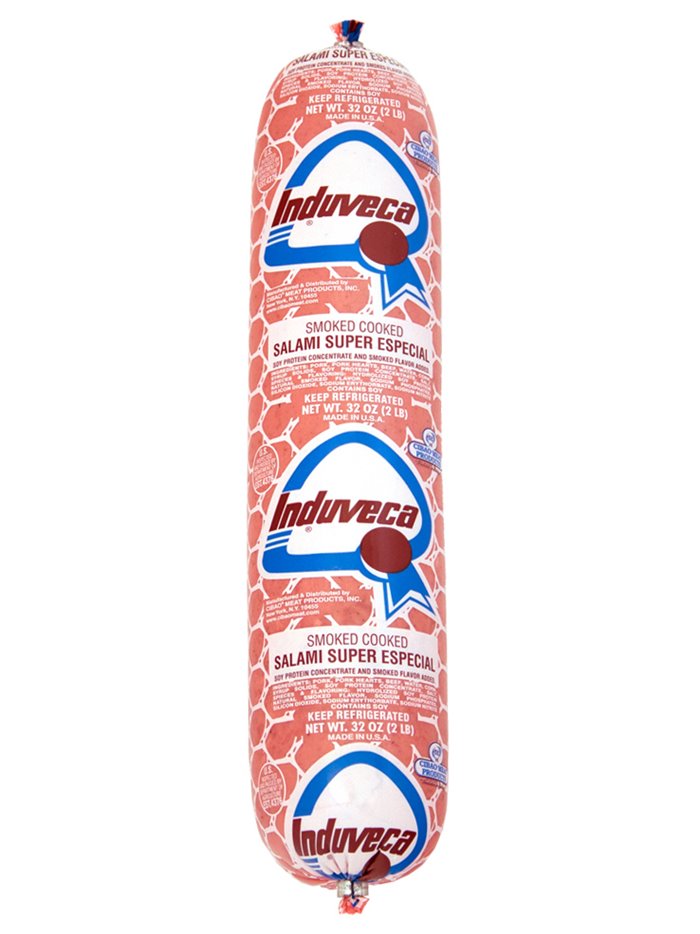 14834 - Induveca Salami - 32 oz. (Case of 12) - Box:  - Loc: NV-14