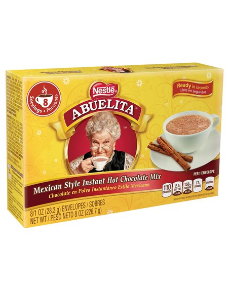 14924 - Nestle Abuelita Hot Chocolate Mix - 8/1 oz. (Case Of 12) - Box:  - Loc: C.J.2