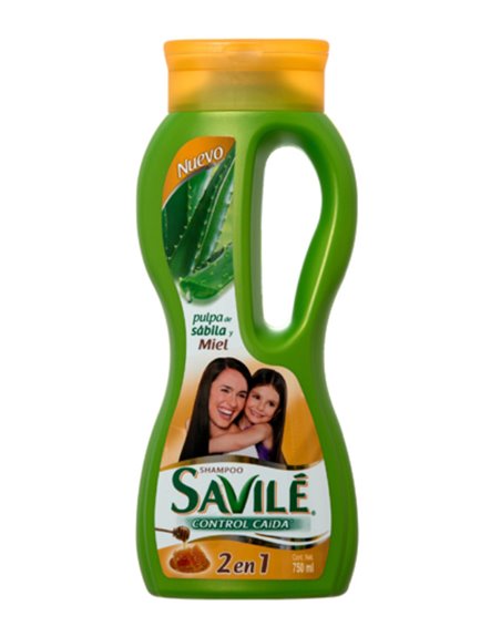 15441 - Savile Shampoo 2in1, Control Caida, Miel - 750ml - Box:  - Loc: K12