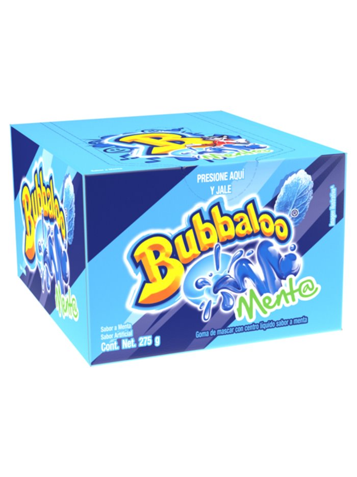 15516 - Bubbaloo Menta - 47ct/239.7g - Box:  - Loc: M9