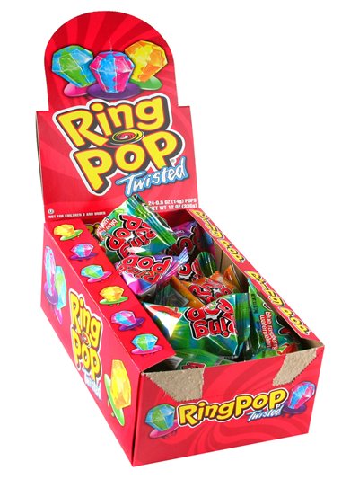 15559 - Ring Pop Twisted - 24ct - Box:  - Loc: L6
