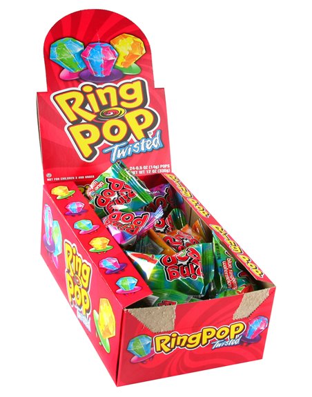 15559 - Ring Pop Twisted - 24ct - Box:  - Loc: L6
