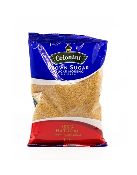 15573 - Colonial Brown Sugar - 1 lb. (16 oz) - (Case of 24) - Box:  - Loc: H1
