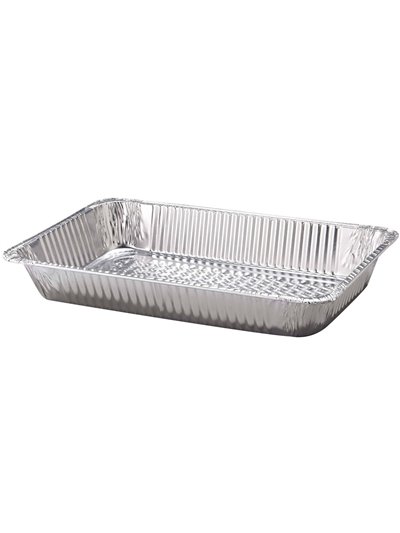 7847 - Aluminum Pan Rectangular Roaster - 50ct - Box:  - Loc: N9