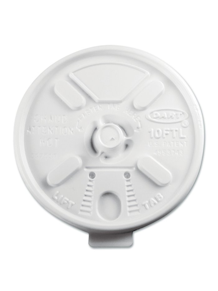 10513 - Hot Cup Lids, 12oz/16oz/20oz - 1000ct - Box:  - Loc: Q4