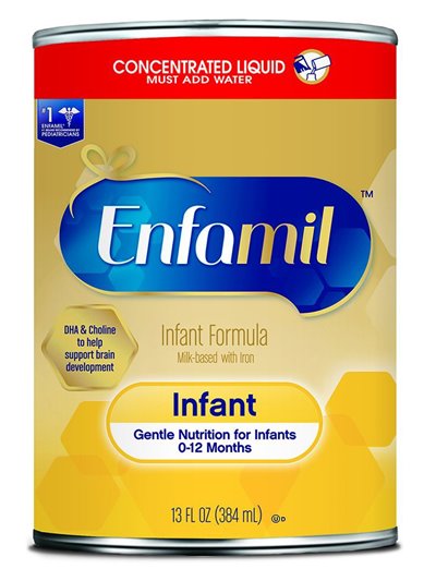 9041 - Enfamil Infant Formula, Liquid - 13 fl. oz. (Case of 12) - Box:  - Loc: G1