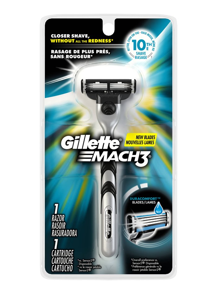 4499 - Gillette Mach3 Razor - Box:  - Loc: L0