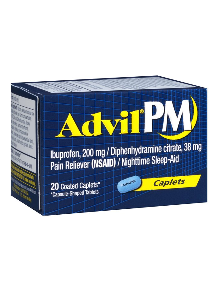 4936 - Advil PM 200mg - 20ct - Box:  - Loc: K1
