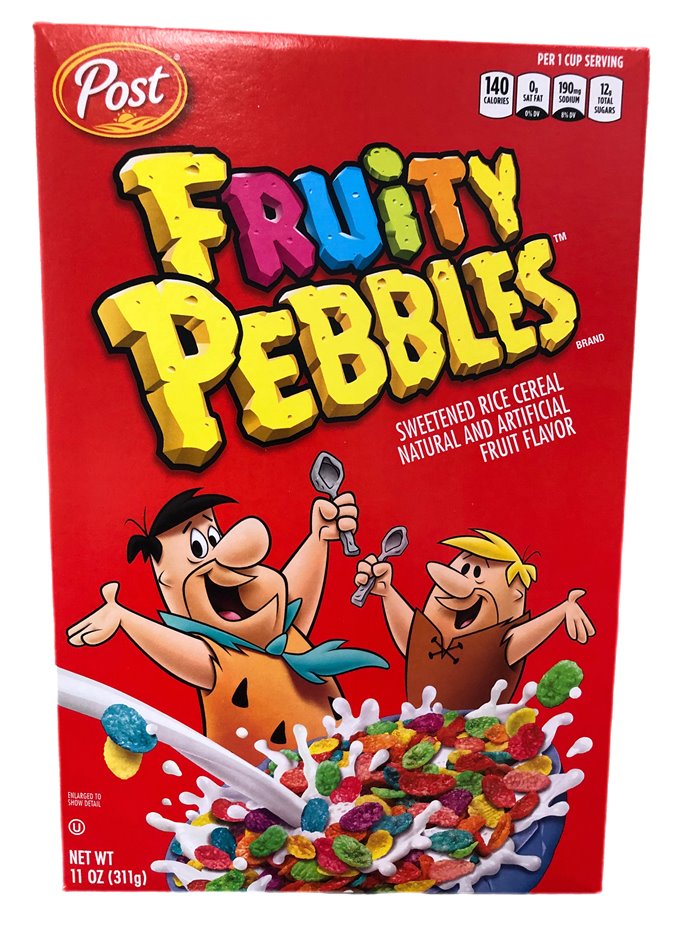 11250 - Post Fruity Pebbles - 11 oz. (Case of 12) - Box:  - Loc: E3