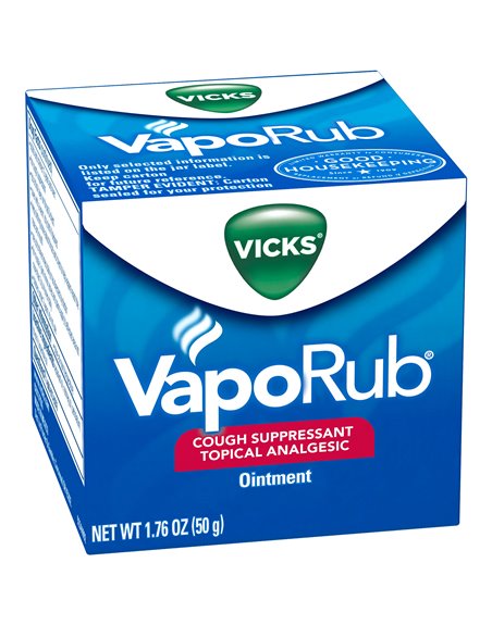 5023 - Vicks VapoRub Ointment - 1.76 oz. ( 50g ) - Box:  - Loc: J0