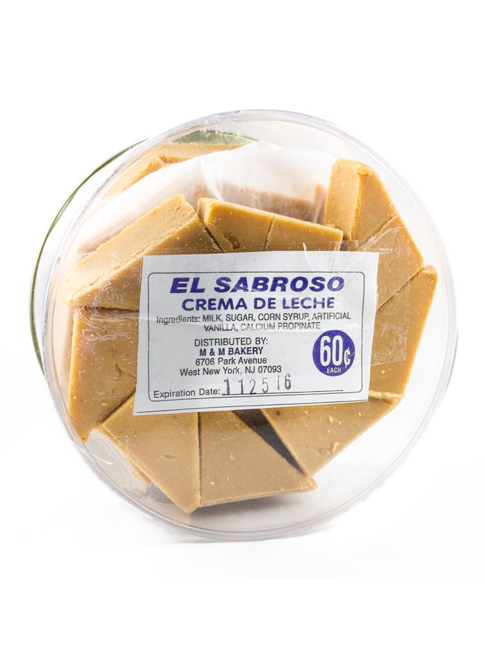 6982 - Sweet Coco Bakery, Crema de Leche - 2.5 oz. (24 Count) - Box:  - Loc: Q1