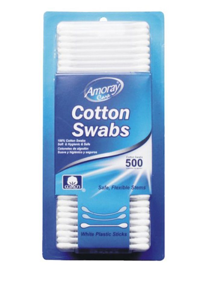 15891 - Cotton Swabs - 500ct - Box:  - Loc: J3