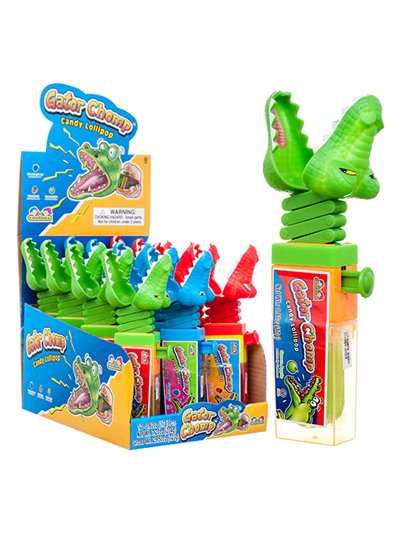 14188 - Gator Chomp Filled W/Gumball - 12ct - Box:  - Loc: L7