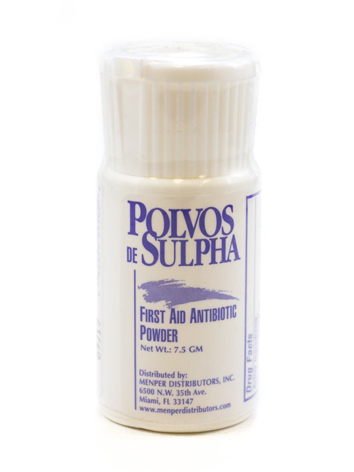 16004 - Polvo de Sulpha - 7.5g. (Case Of 30) - Box:  - Loc: J0