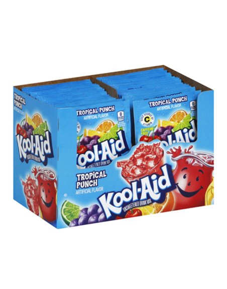 16100 - Kool Aid Tropical Punch - 48ct - Box:  - Loc: M6