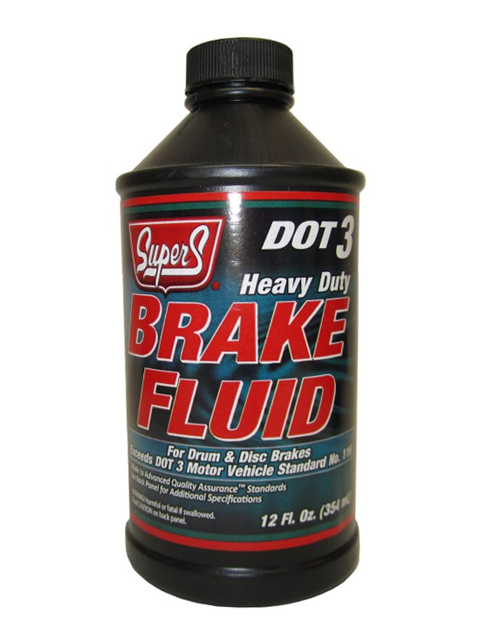 16105 - Super S Dot3 Brake Fluid - 12 fl. oz. - Box:  - Loc: A5