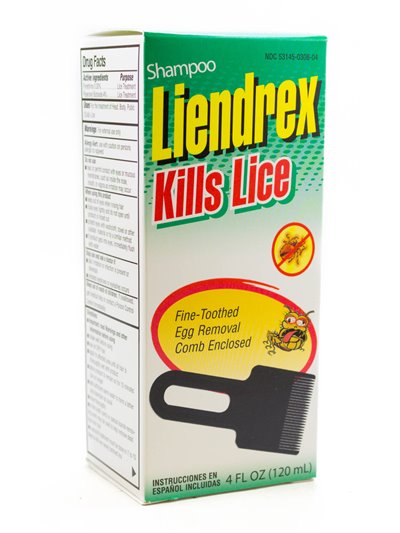 16119 - Liendrex Shampoo Kills Lice - 4 fl. oz. - Box:  - Loc: K1