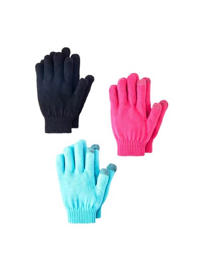 16168 - Winter Gloves Ladies, Multi Tone - 12ct - Box:  - Loc: Q2