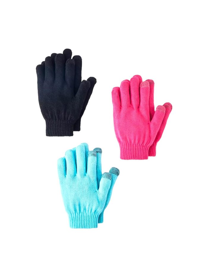 16168 - Winter Gloves Ladies, Multi Tone - 12ct - Box:  - Loc: Q2