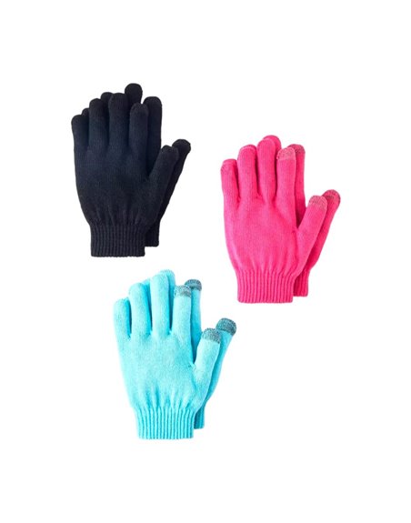 16168 - Winter Gloves Ladies, Multi Tone - 12ct - Box:  - Loc: Q2