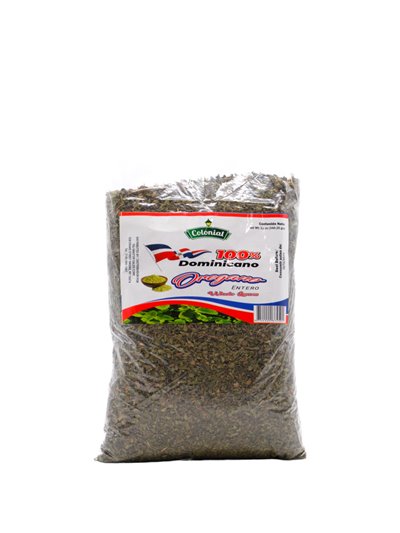 16322 - Colonial Whole Oregano Leaves - 12 oz. (Case of 6) - Box:  - Loc: R8