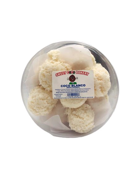 16383 - Sweet Coco Bakery, Coco Blanco - 1.6 oz. (25 Count) - Box:  - Loc: Q1