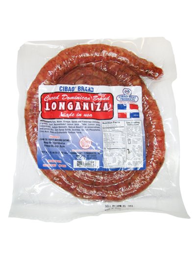 16504 - Cibao Longaniza - 1.40 lb. - Box:  - Loc: NV-12