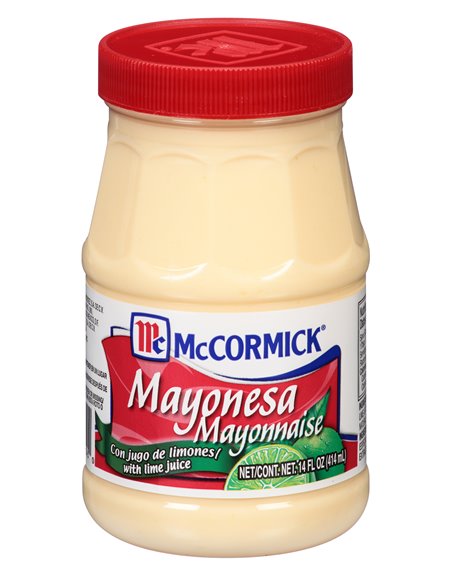 16601 - McCormick Mayonnaise W/Lime Juice - 14oz. (Case of 12) - Box:  - Loc: S6
