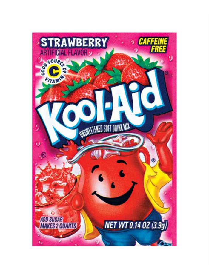 16687 - Kool Aid Strawberry - 48ct - Box:  - Loc: M3