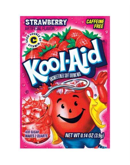 16687 - Kool Aid Strawberry - 48ct - Box:  - Loc: M3