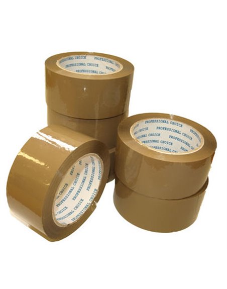 16753 - Tape Brown 2" x 110 Yards - 6 Pack - Box:  - Loc: 31M