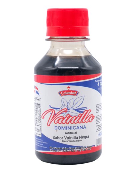 16811 - Colonial Vanilla Black - 4. fl. oz (Case of 24) - Box:  - Loc: R8