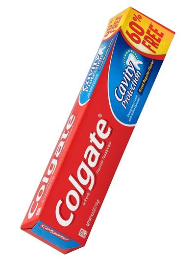 17207 - Colgate Toothpaste, Cavity Protection - 4.0 oz. (Case of 36) - Box:  - Loc: H0