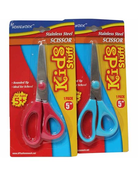17256 - Scissor For Kids ( Tijera ) 5" - Box:  - Loc: J6