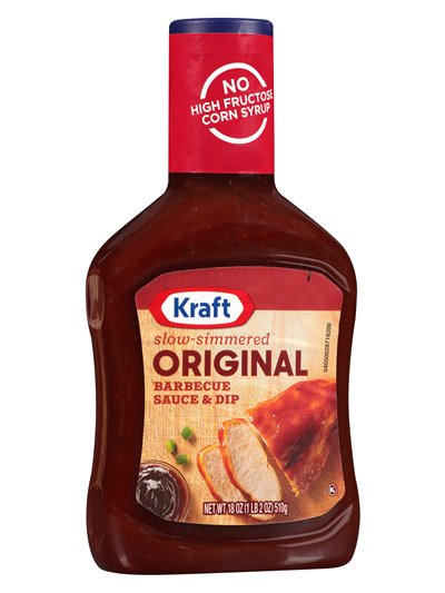 57219 - Kraft BBQ Sauce Original - 18oz. (Case of 12) - Box:  - Loc: G9