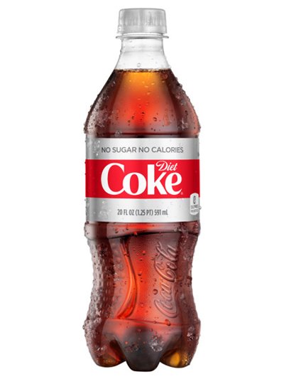 17330 - Coke ( Coca-Cola ) Diet - 20 fl. oz. ( 24 Bottles ) - Box:  - Loc: D2