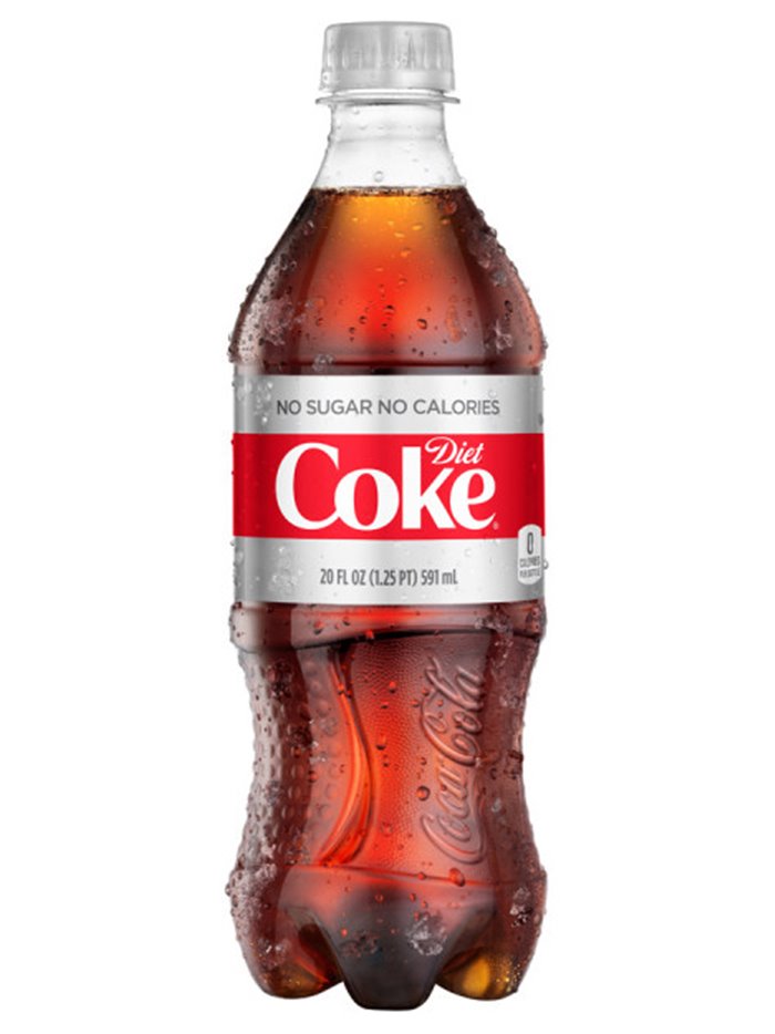 17330 - Coke ( Coca-Cola ) Diet - 20 fl. oz. ( 24 Bottles ) - Box:  - Loc: D2