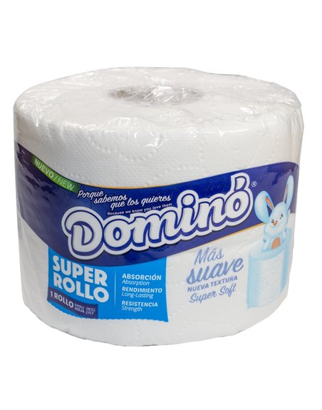 17691 - Domino Bath Tissue, Super Rollo - 48 Rolls - Box:  - Loc: A7