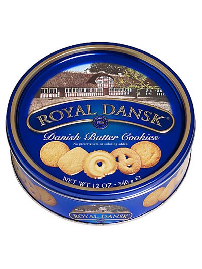 17951 - C&T Danish Style Butter Cookies - 12 oz. (Case of 12) - Box:  - Loc: N9