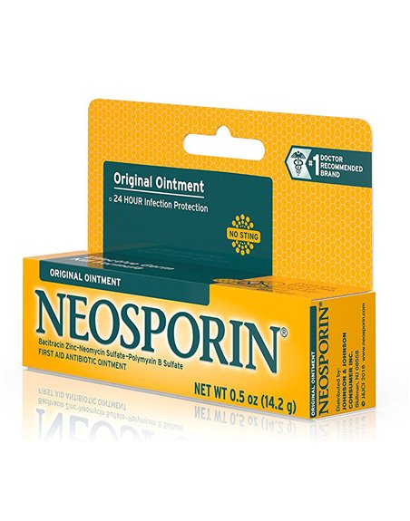18148 - Neosporin Original Ointment, 0.5 oz - Box:  - Loc: N0