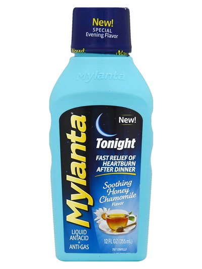 18276 - Mylanta Liquid Antacid, Tonight - 12 fl. oz. - Box:  - Loc: K5-99