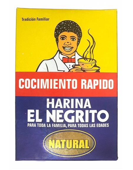 18523 - Harina El Negrito Original - 16 oz (Case of 24) - Box:  - Loc: G3