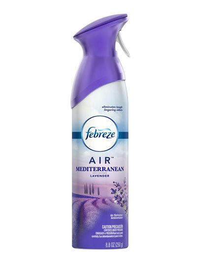 18601 - Febreze Air Spray Mediterranean Lavender - 8.8oz. (Case of 6) - Box:  - Loc: I7