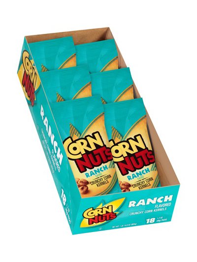 10398 - Corn Nuts, Ranch - 1.7 oz. ( 18 Count ) - Box:  - Loc: M10