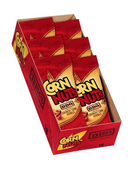 5259 - Corn Nuts, BBQ - 1.7 oz. ( 18 Count ) - Box:  - Loc: L4