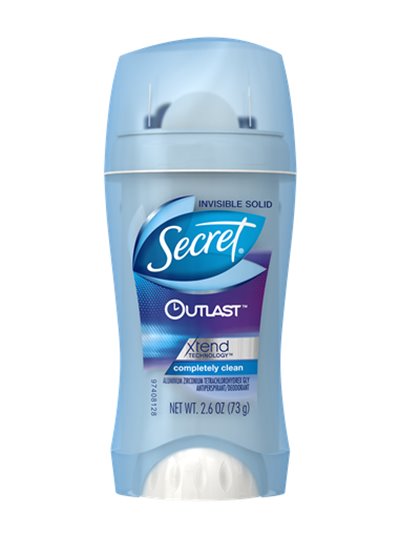 18641 - Secret Outlast Clear Gel - 2.6 oz. - Box:  - Loc: K7
