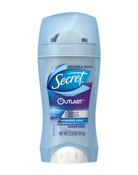 18641 - Secret Outlast Clear Gel - 2.6 oz. - Box:  - Loc: K7